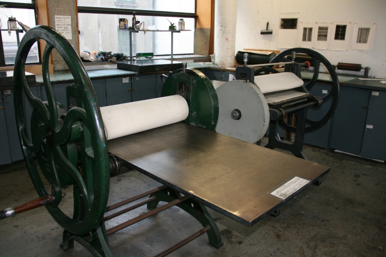 Printing presses at BCPS